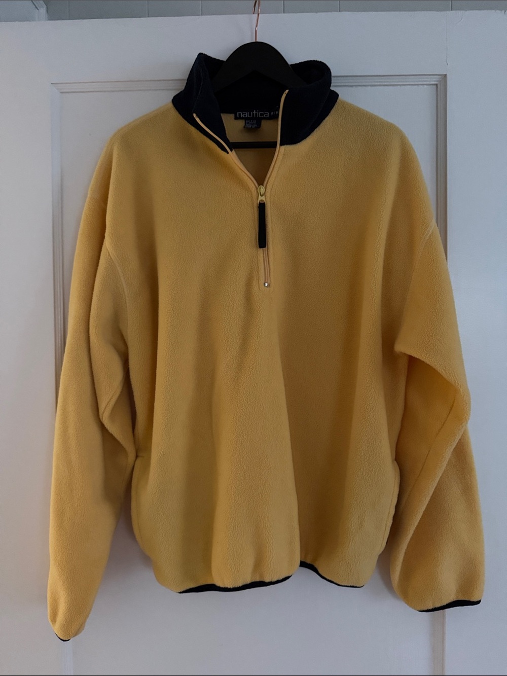 Vintage Nautica Men's Half-Zip Fleece